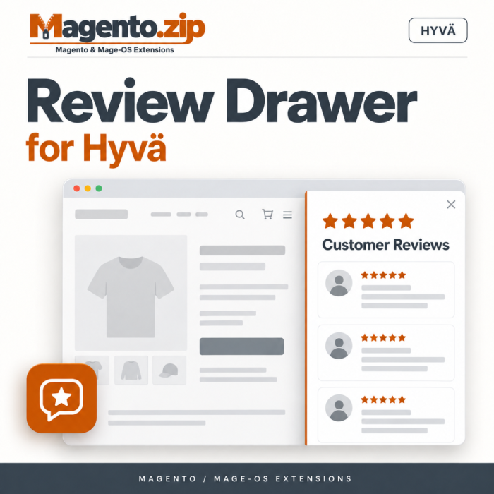 Review Drawer for Hyvä