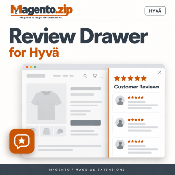 Review Drawer for Hyvä